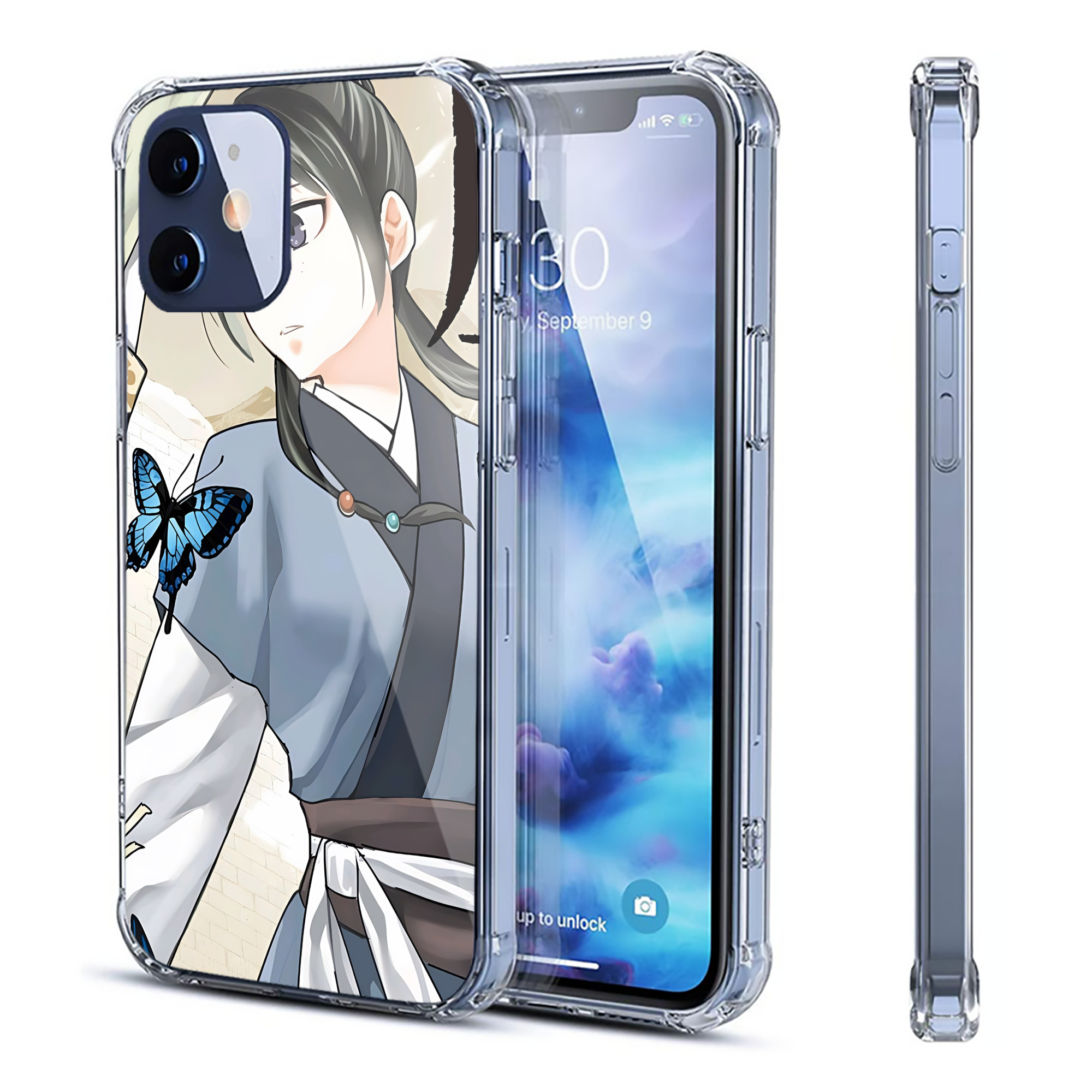 （画像用） 薬屋のひとりごと The Apothecary Diaries 【iPhone 12シリーズ対応】透明スマホケース（クリアソフトケース）